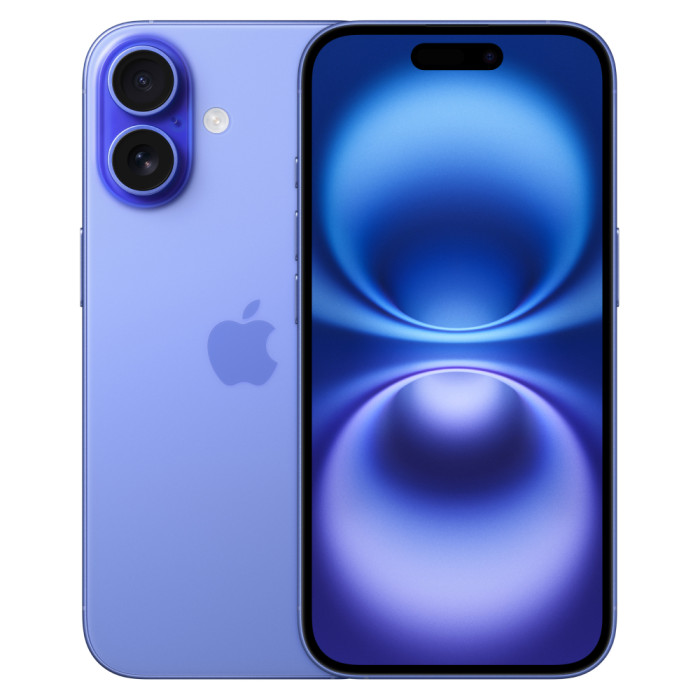 Смартфон Apple iPhone 16 128GB Ультрамарин (Ultramarine) eSIM (Без RuStore)