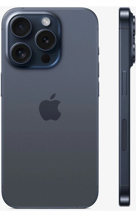 Смартфон Apple iPhone 15 Pro 128GB Синий (Blue Titanium) DualSim (Без RuStore)