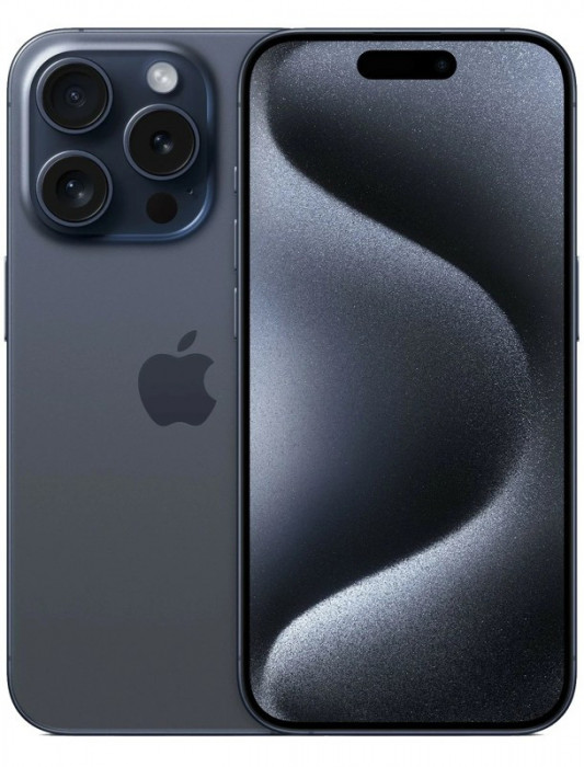 Смартфон Apple iPhone 15 Pro 128GB Синий (Blue Titanium) DualSim (Без RuStore)
