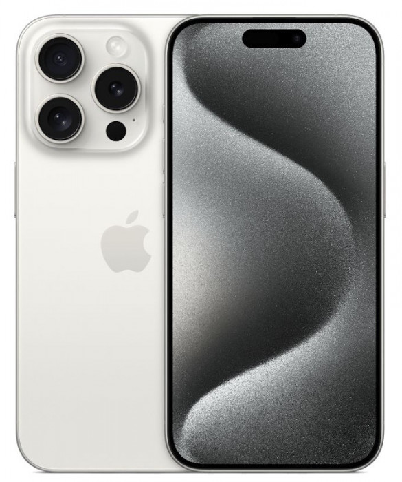 Смартфон Apple iPhone 15 Pro 128GB Белый (White Titanium) nano SIM + eSIM (Без RuStore)