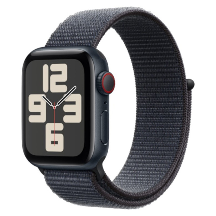 Умные часы Apple Watch SE 2024 40mm Aluminum Case with Sport Loop Черный