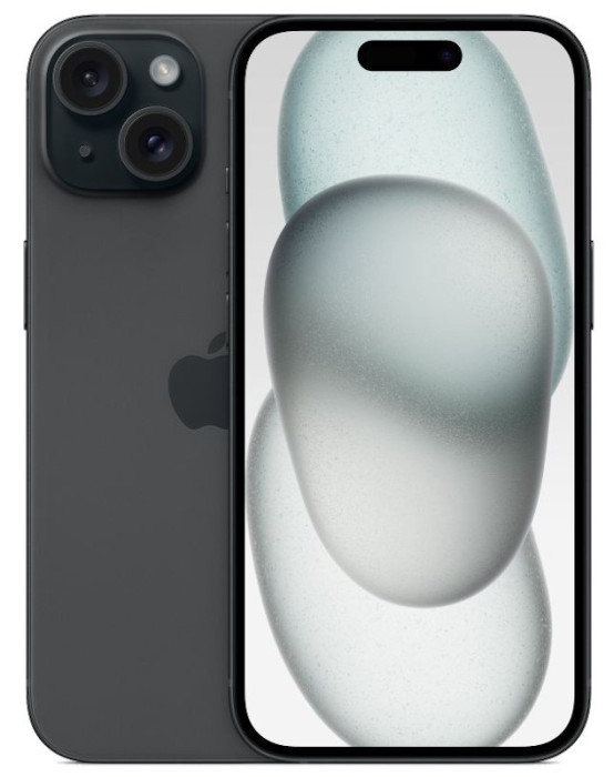 Смартфон Apple iPhone 15 128GB Черный (Black) nano SIM + eSIM (Без RuStore)