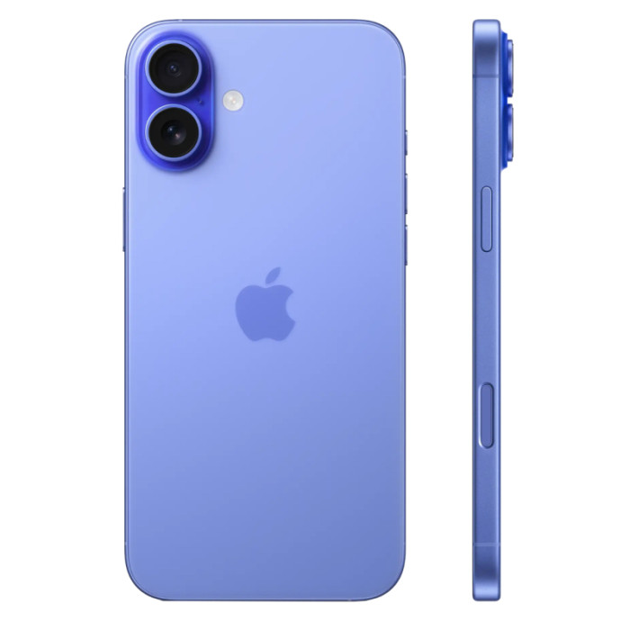 Смартфон Apple iPhone 16 Plus 128GB Ультрамарин (Ultramarine) nano SIM + eSIM (Без RuStore)