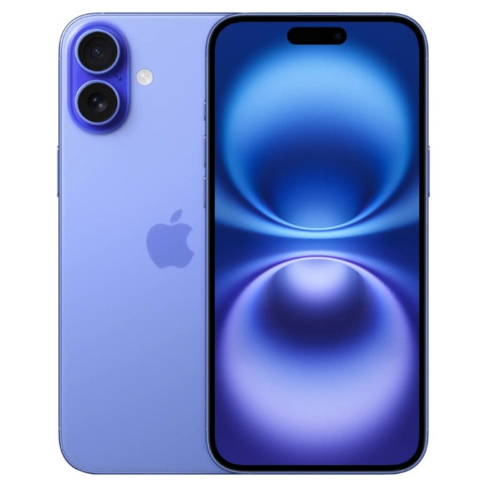 Смартфон Apple iPhone 16 128GB Ультрамарин (Ultramarine) nano SIM + eSIM (Без RuStore)