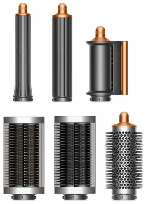 Фен-стайлер Dyson Airwrap Complete Long HS05 Синий (Prussian Blue/Bright Copper)