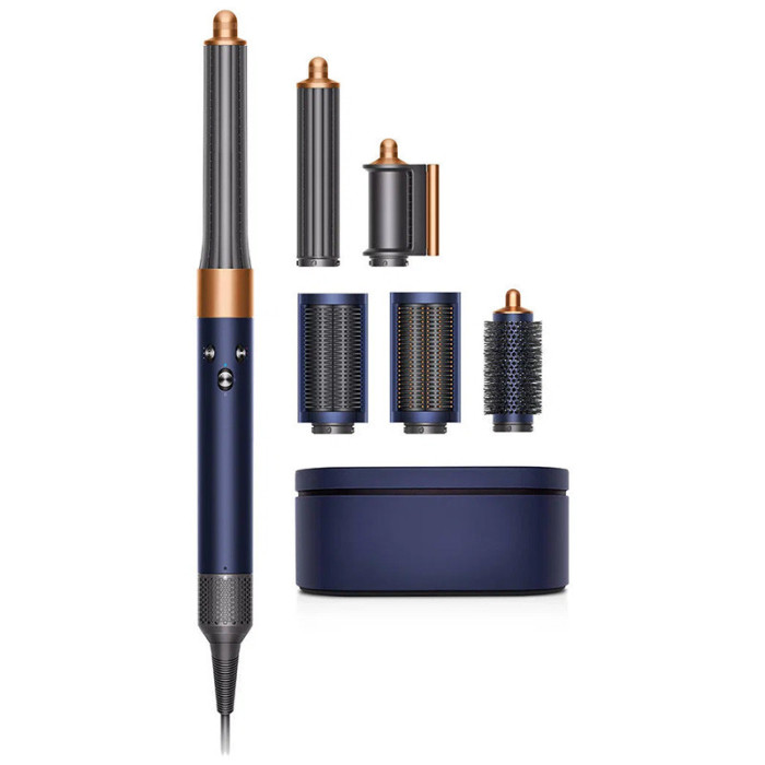 Фен-стайлер Dyson Airwrap Complete Long HS05 Синий (Prussian Blue/Bright Copper)