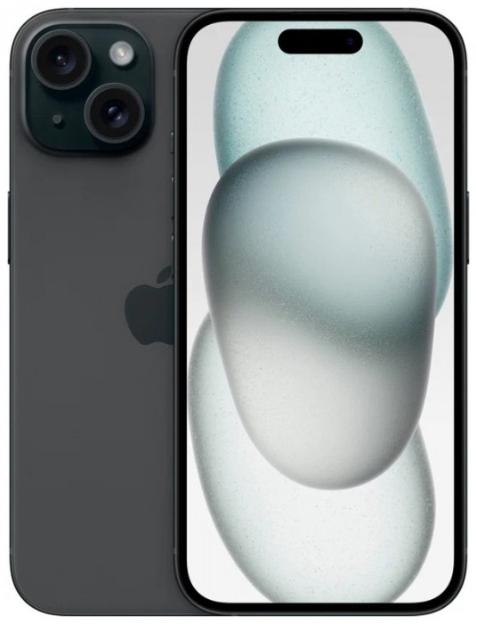 Смартфон Apple iPhone 15 128GB Черный (Black) eSim (Без RuStore)