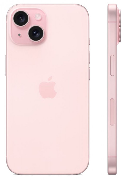 Смартфон Apple iPhone 15 128GB Розовый (Pink) nano SIM + eSIM (Без RuStore)