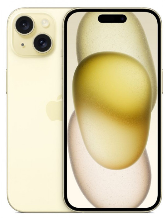 Смартфон Apple iPhone 15 128GB Желтый (Yellow) nano SIM + eSIM (Без RuStore)