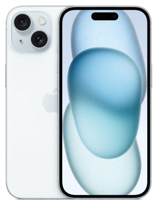 Смартфон Apple iPhone 15 256GB Голубой (Blue) nano SIM + eSIM (Без RuStore)