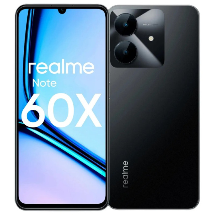 Смартфон Realme Note 60х 3/64GB Черный (Marble Black)