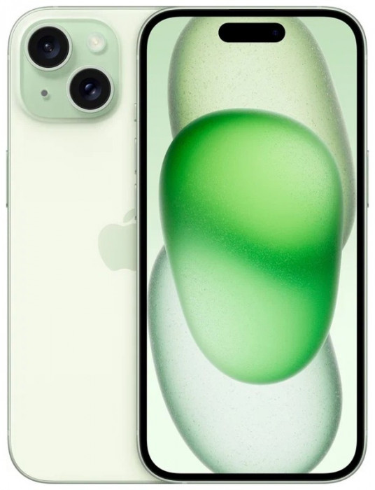 Смартфон Apple iPhone 15 512GB Зеленый (Green) eSim (Без RuStore)
