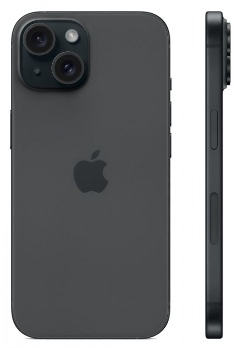 Смартфон Apple iPhone 15 256GB Черный (Black) nano SIM + eSIM (Без RuStore)