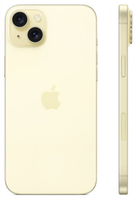 Смартфон Apple iPhone 15 Plus 128GB Желтый (Yellow) nano SIM + eSIM (Без RuStore)